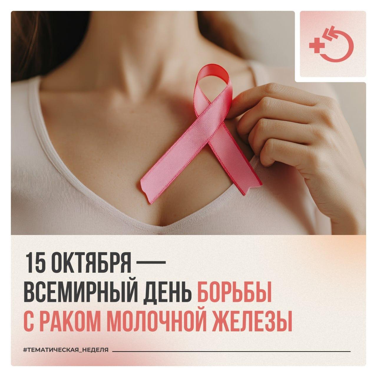 Всемирный день борьбы с раком молочной железы